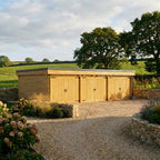 Oak EPDM Roof Garage