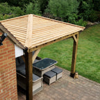 Ruby 4 Pitch Cedar Featheredge Roof Wooden Gazebo