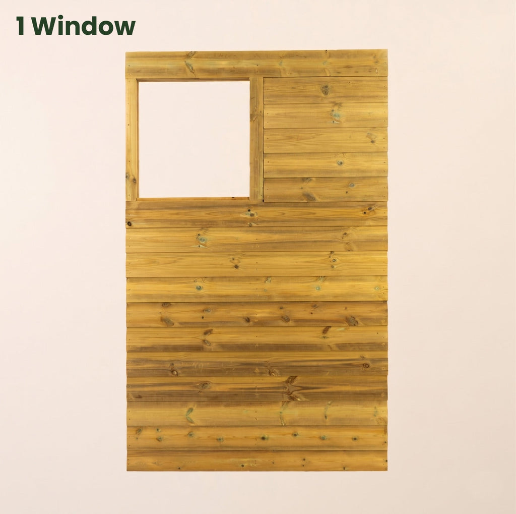 Pent Roof Cedar Shadow Gap Shed