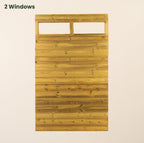 Pent Felt Roof Pressure Treated Timber Security Shed