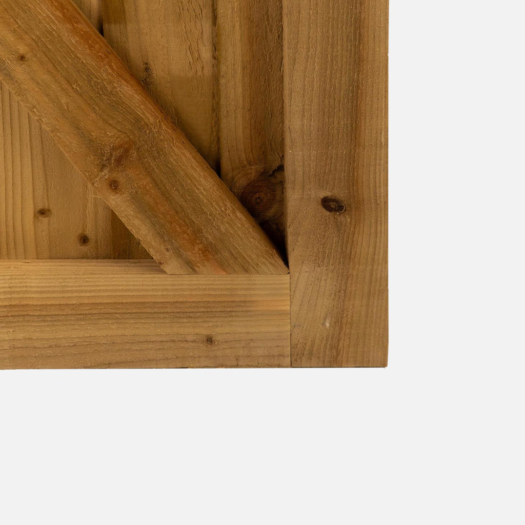 Padstow Wooden Garden Featheredge Gate (2.4m High)