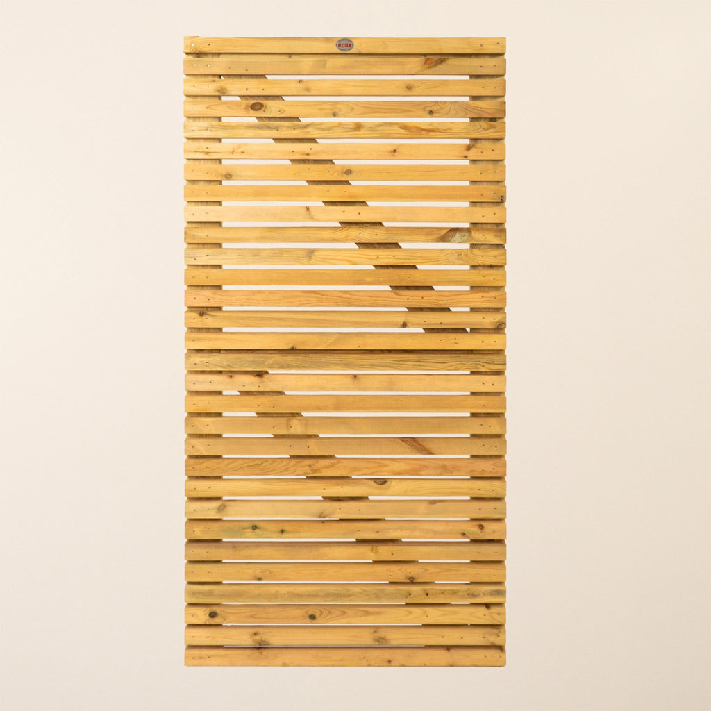 Scandinavian Redwood Slatted Single Gate