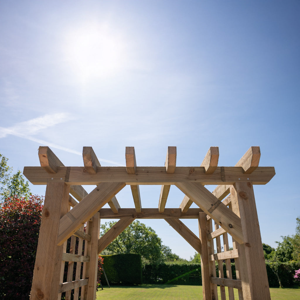 Ruby Ready Softwood Arbour