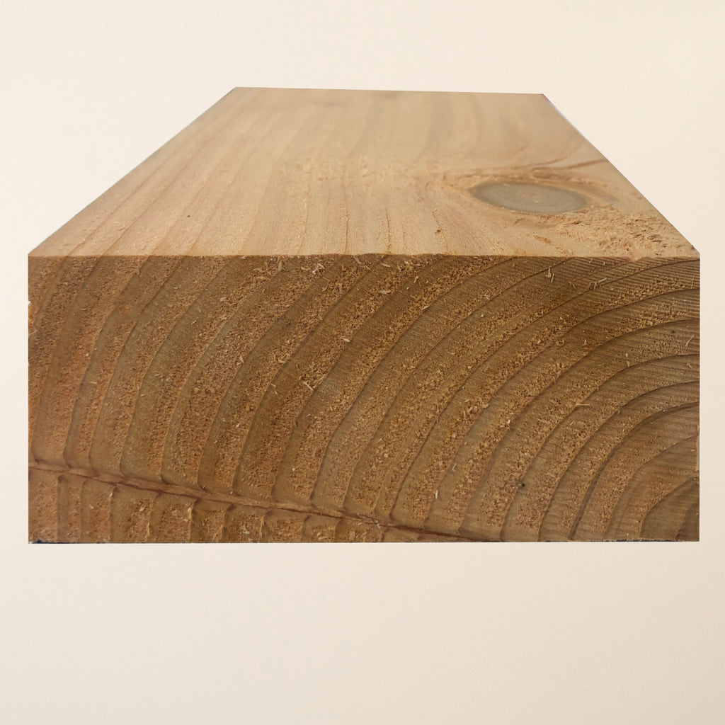 4" x 2" Planed British Cedar Board