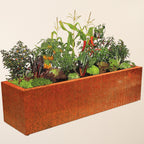 Large Metal Corten Planter