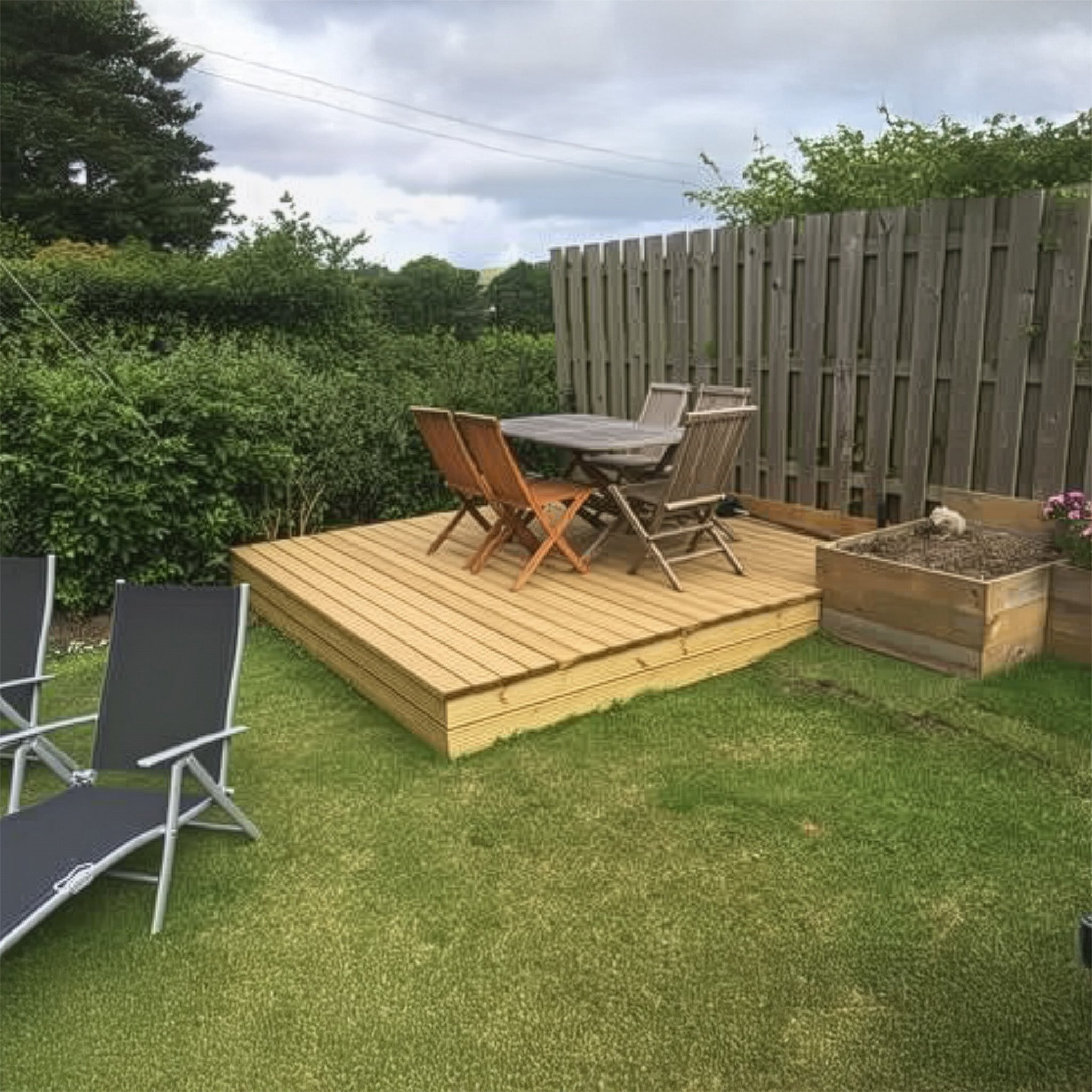 Scandinavian Redwood Premium Decking Kits (Various Sizes)