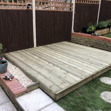 Scandinavian Redwood Premium Decking Kits (Various Sizes)
