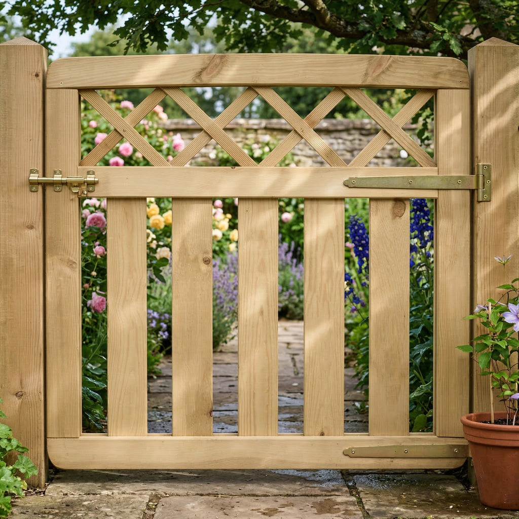 Cross Top Gate