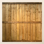 Pressure Treated Vertical Closeboard Fence Panel