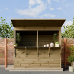 Premium Pressure-Treated Timber Pub Shed