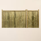 Highampton 3/4 Split Scandinavian Redwood T&G Entrance Gate (Pair)