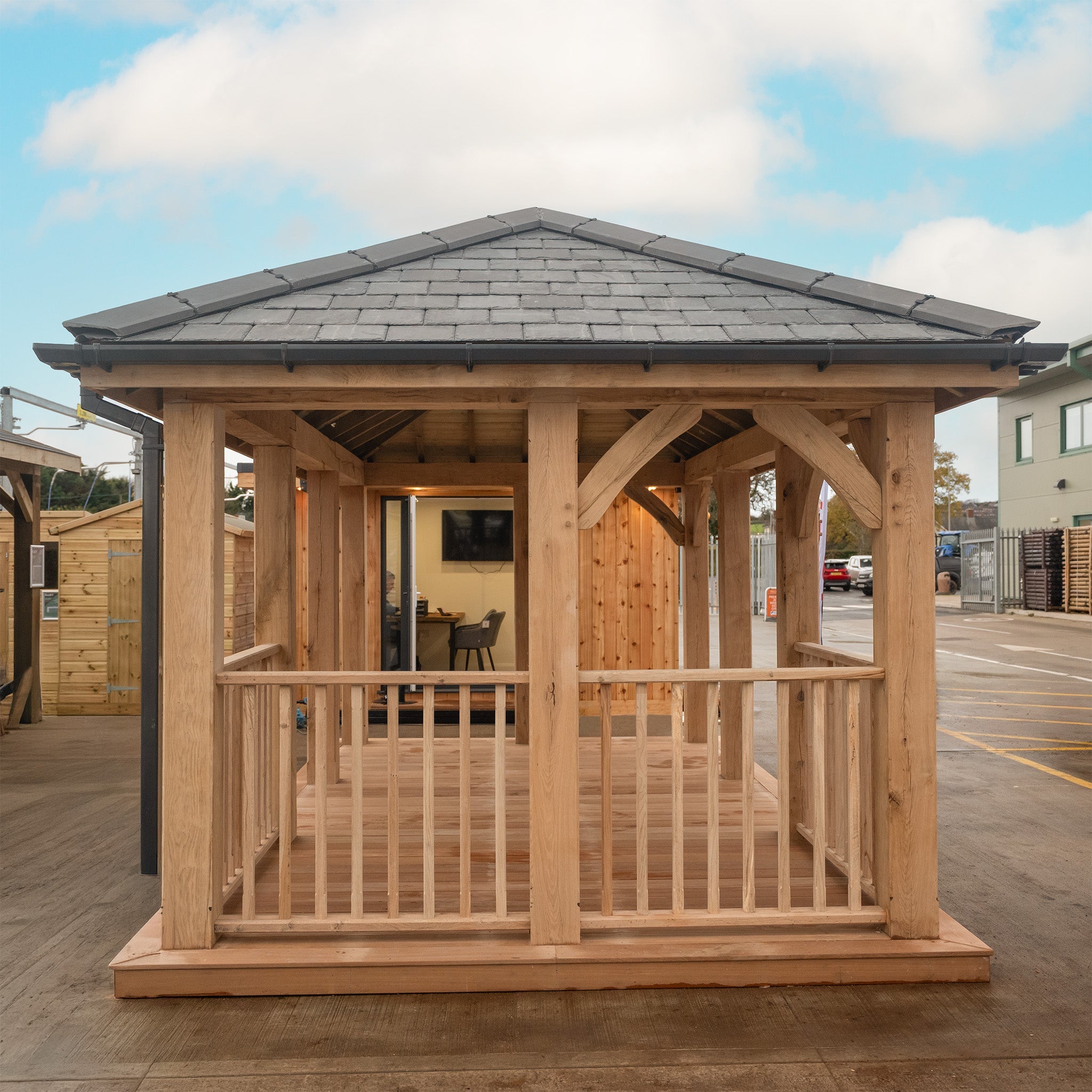 Wooden Pergola - Custom Sizes - Optional Roofing & Designs