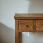 Padstow Scandinavian Pine Hallway Console Table