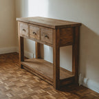 Padstow Scandinavian Pine Hallway Console Table