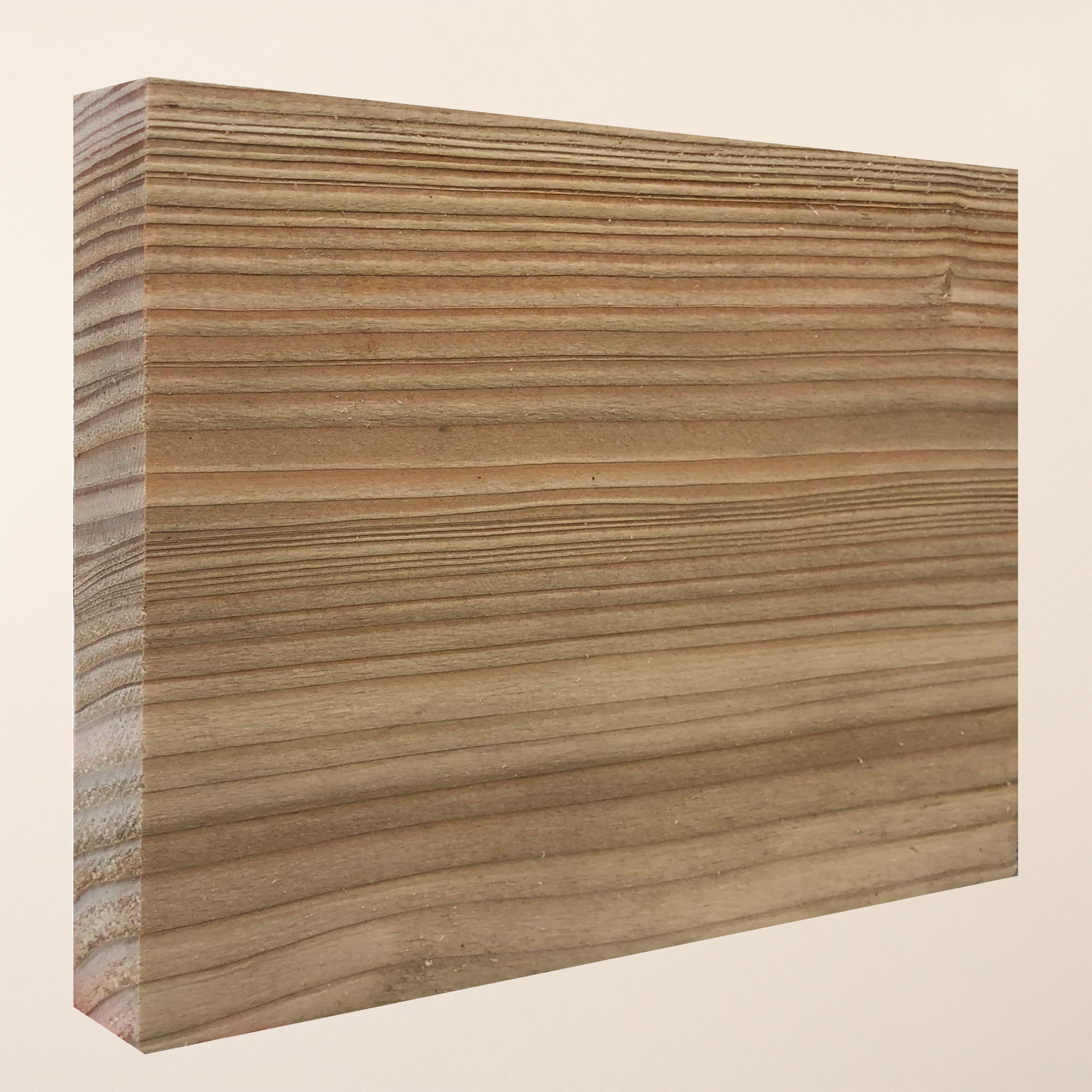 Planed British Larch Floating Shelves