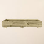 Scandinavian Redwood Long Decking Window Box Planter
