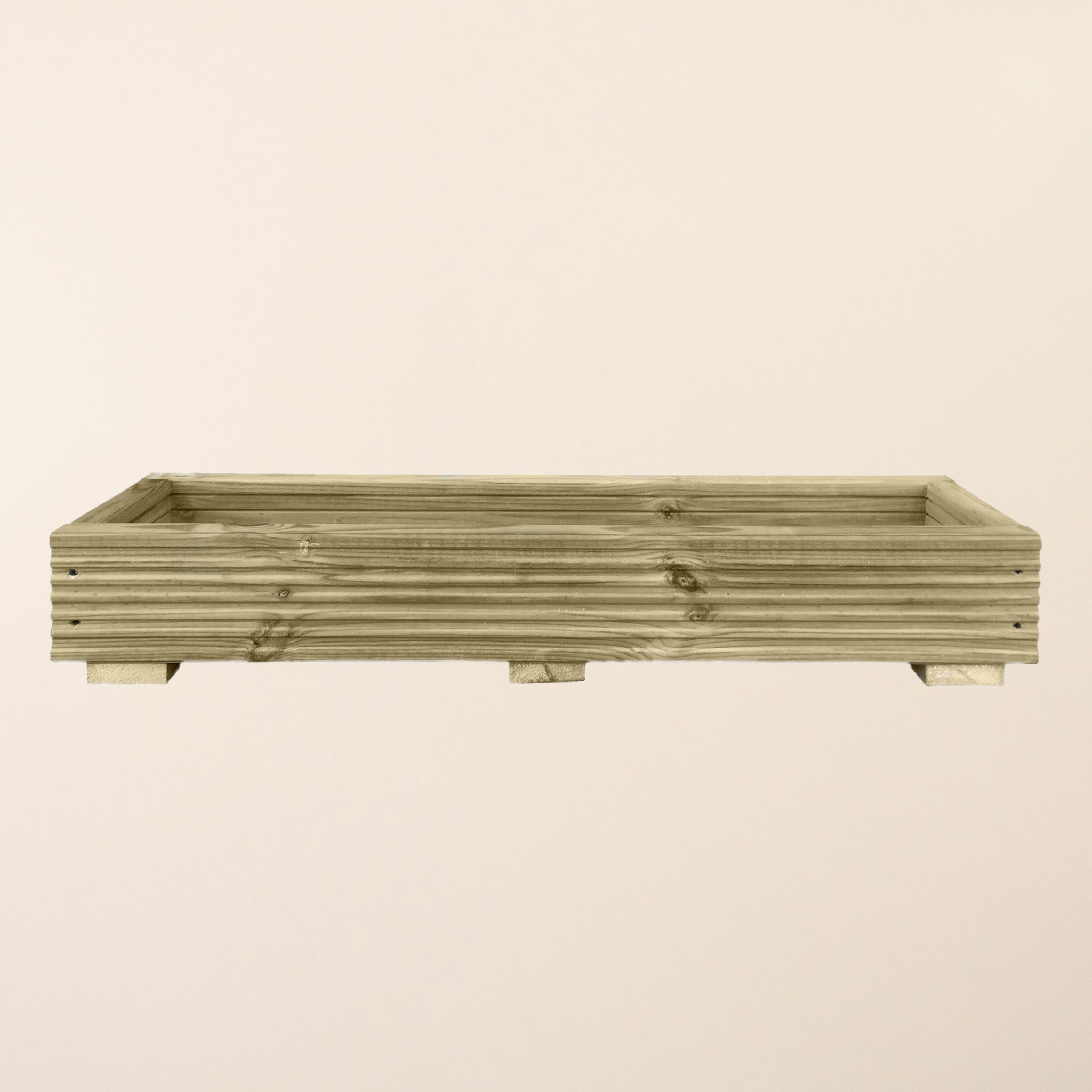 Scandinavian Redwood Long Decking Window Box Planter