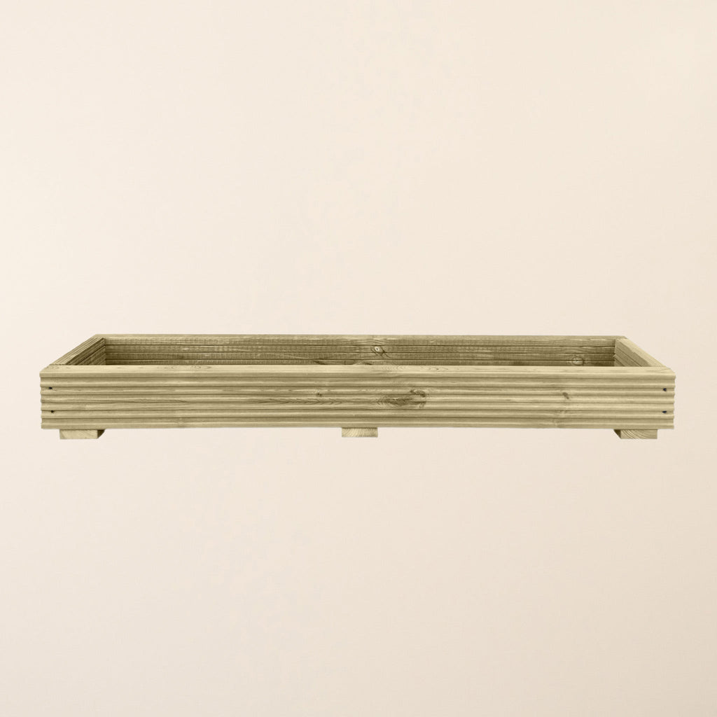 Scandinavian Redwood Long Decking Window Box Planter