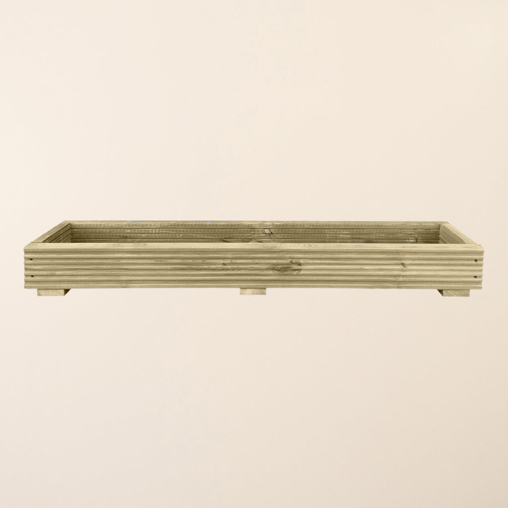 Scandinavian Redwood Long Decking Window Box Planter