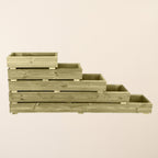 Scandinavian Redwood Long Decking Window Box Planter