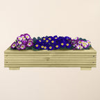 Scandinavian Redwood Long Decking Window Box Planter