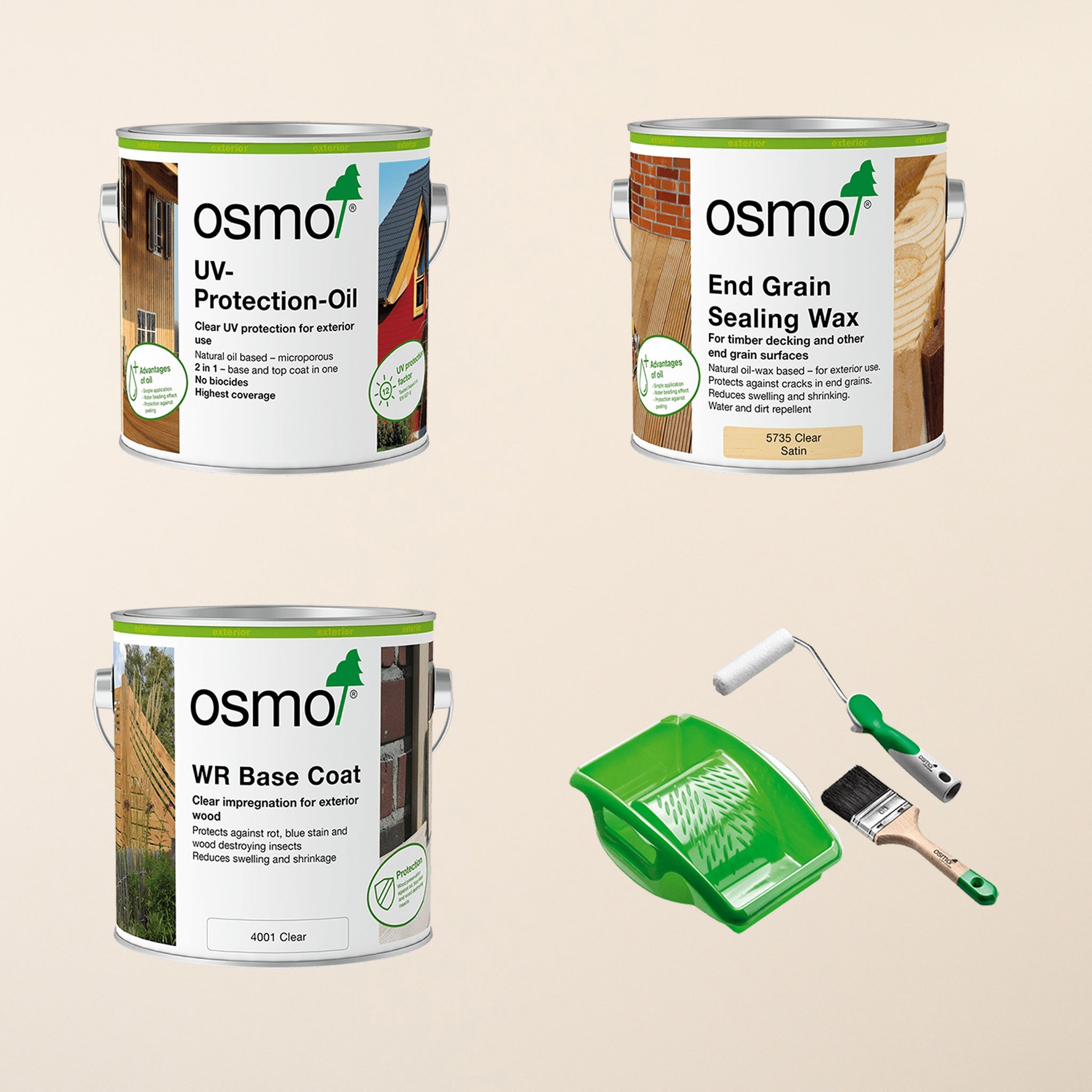 Osmo Timber Care Bundle - Cedar