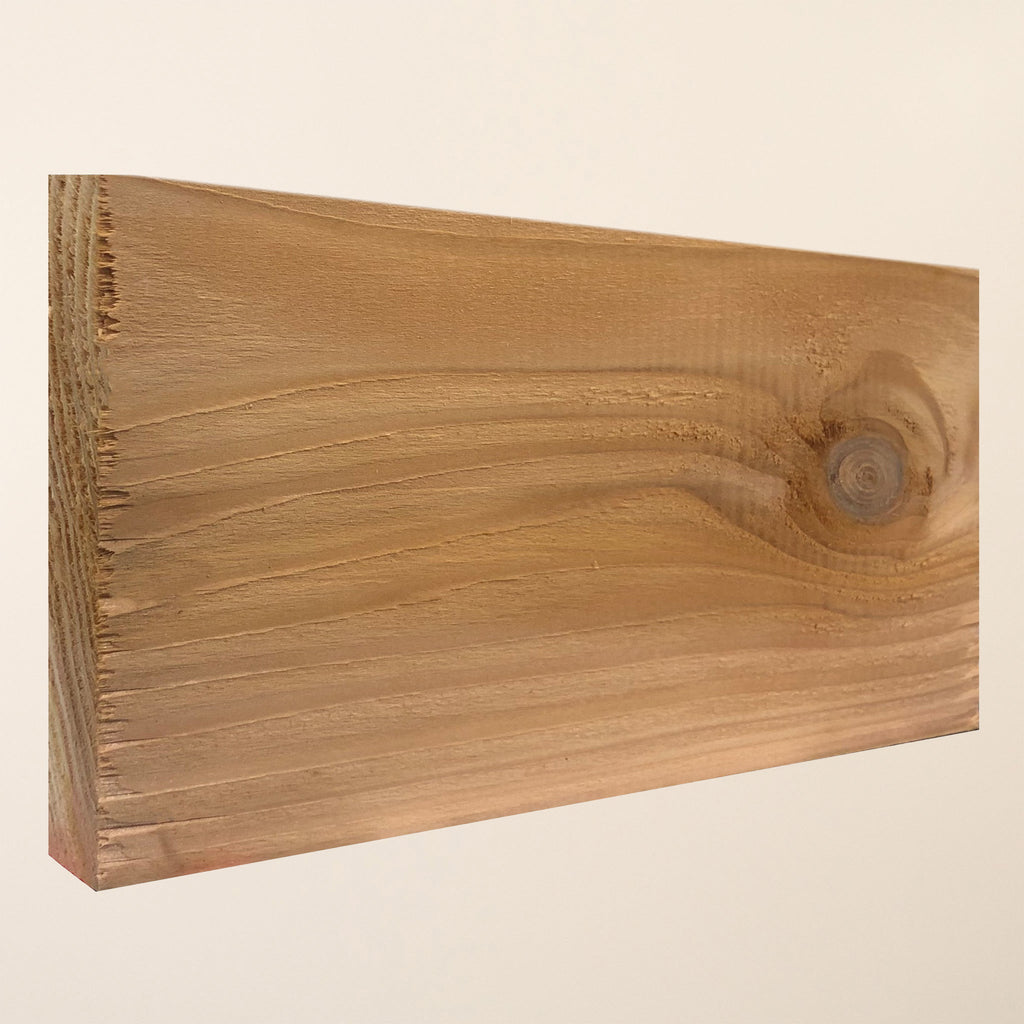 4" x 1" Planed British Cedar Board