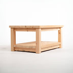 Bude Scandinavian Pine Coffee Table