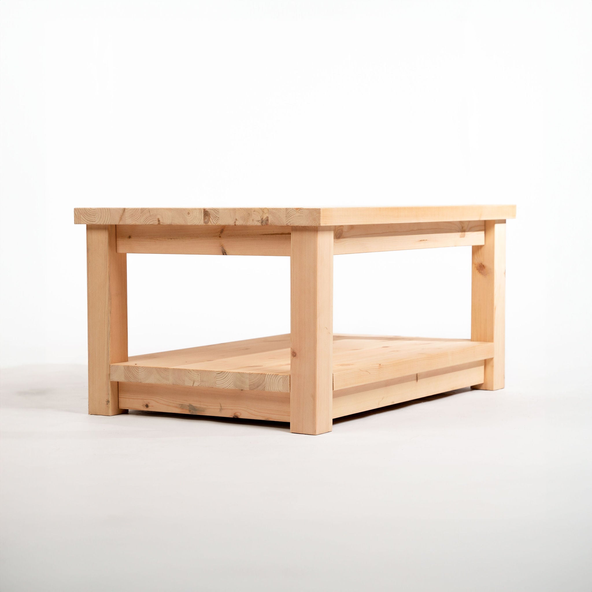 Bude Scandinavian Pine Coffee Table