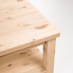Bude Scandinavian Pine Coffee Table
