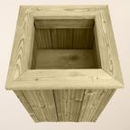 Scandinavian Redwood Premium Tall Garden Planter