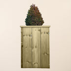 Scandinavian Redwood Premium Tall Garden Planter