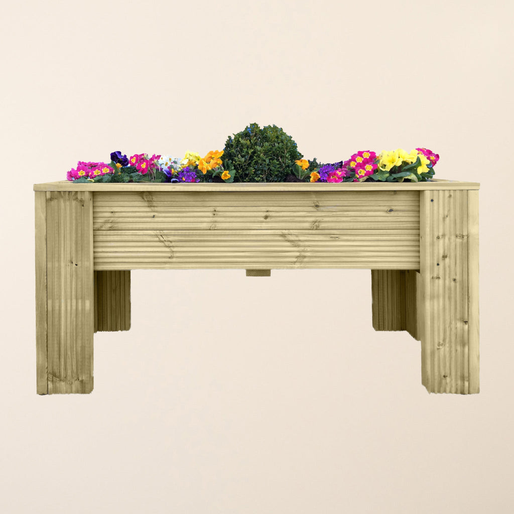 Scandinavian Redwood Premium Raised Planter