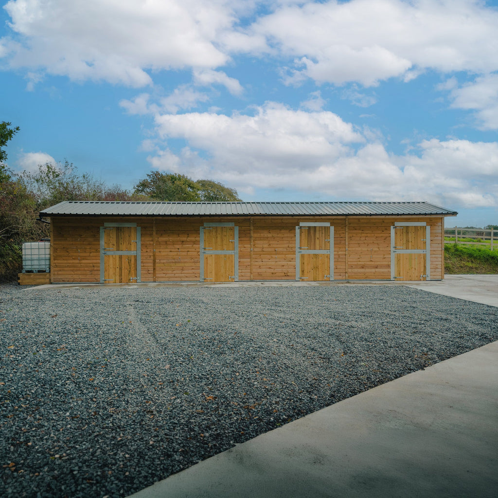Shiplap Cladding Wooden Stable Block