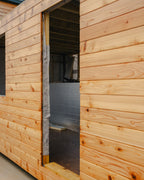 Planed British Cedar Shadow Gap 145mm x 19mm Cladding