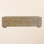 Premium Treated Redwood Overlap Planter