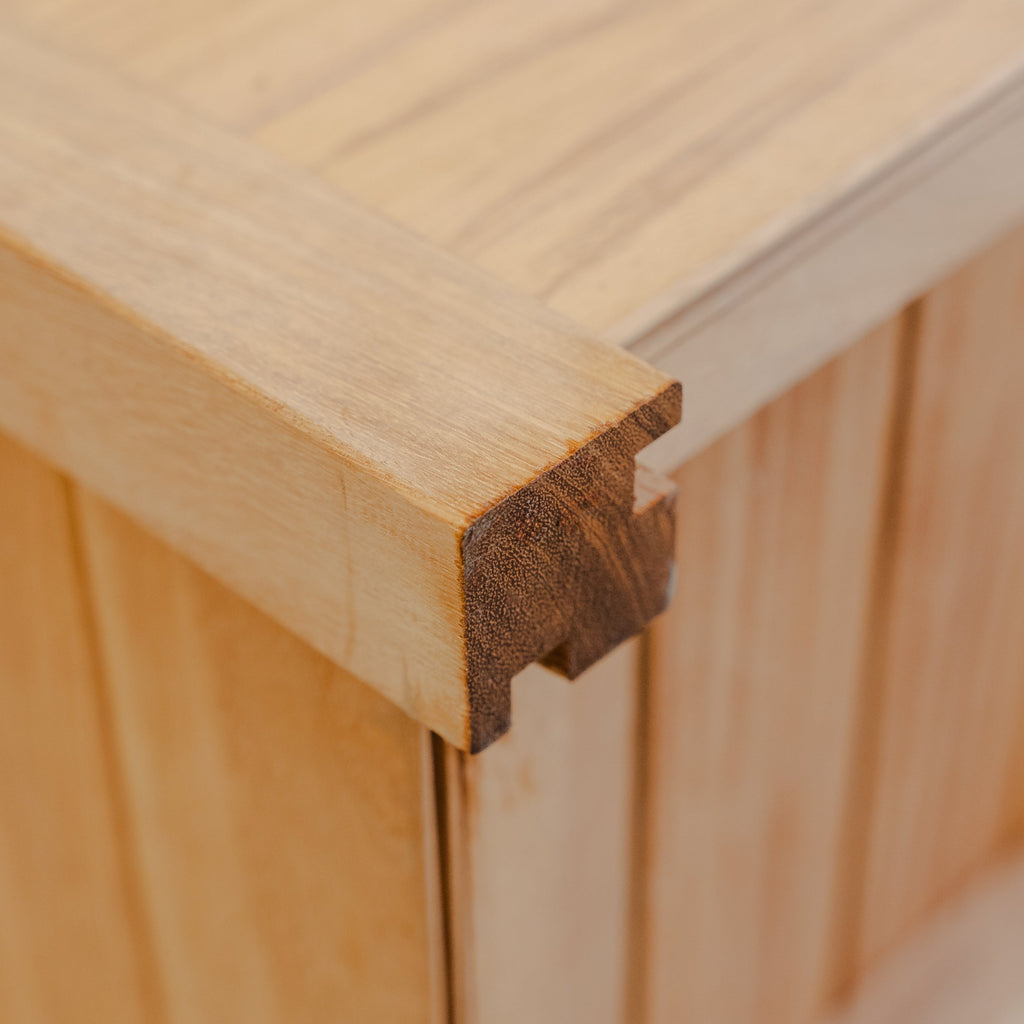 Premium Iroko Hardwood TGV Planter
