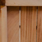 Premium Iroko Hardwood TGV Planter