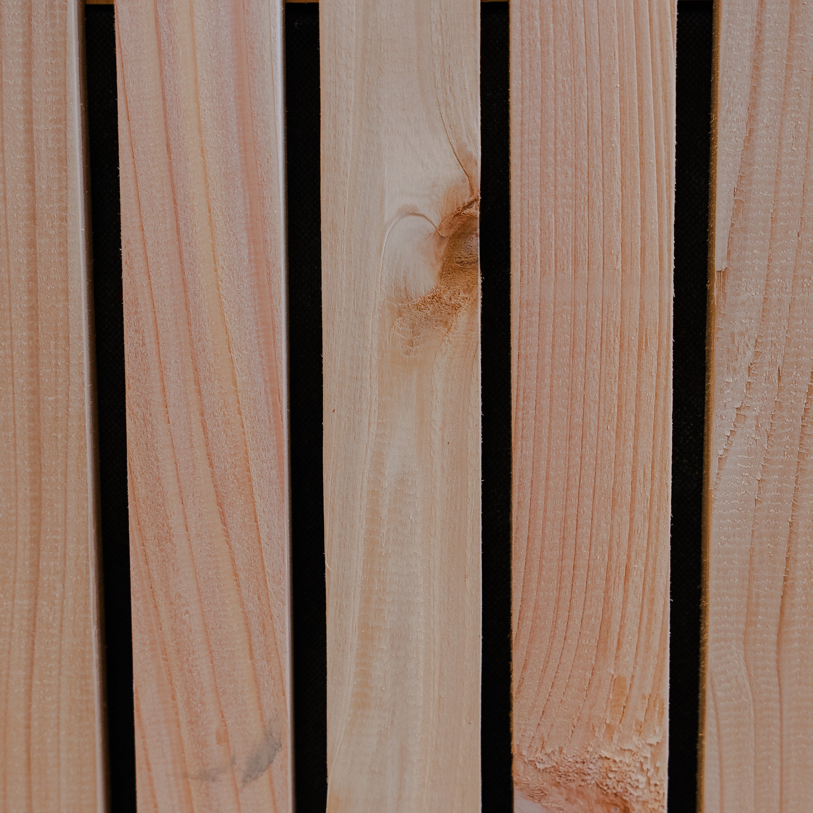 Premium Cedar Vertical Slatted Panel Planter