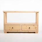 Salcombe Scandinavian Pine Hallway Console Table