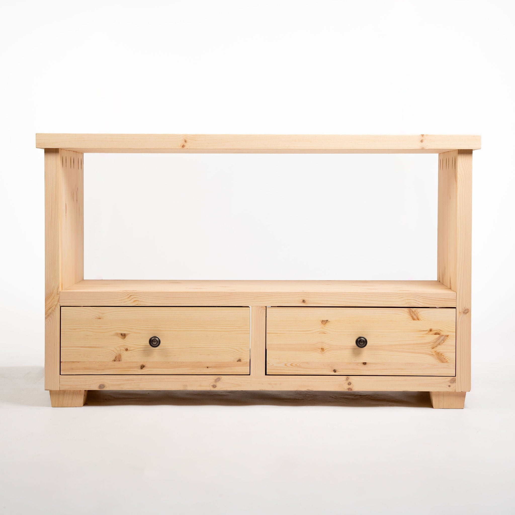 Salcombe Scandinavian Pine Hallway Console Table