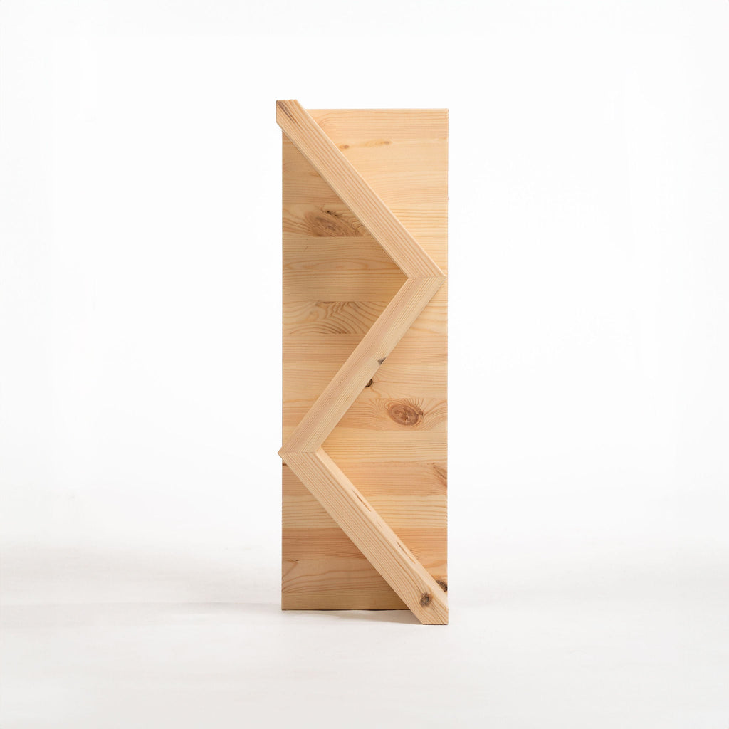 Falmouth Scandinavian Pine Wine Bottle Rack