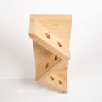 Falmouth Scandinavian Pine Wine Bottle Rack