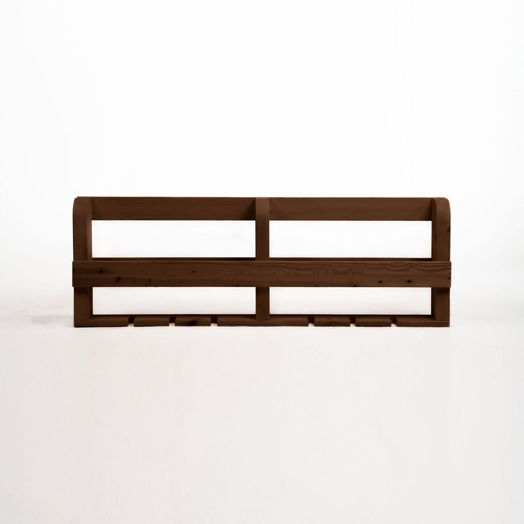 Wellington Scandinavian Pine Wine Rack & Glass Store