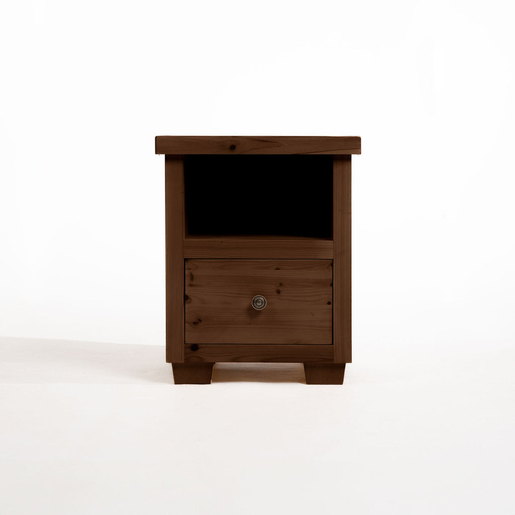 Brixham Scandinavian Pine Bedside Table