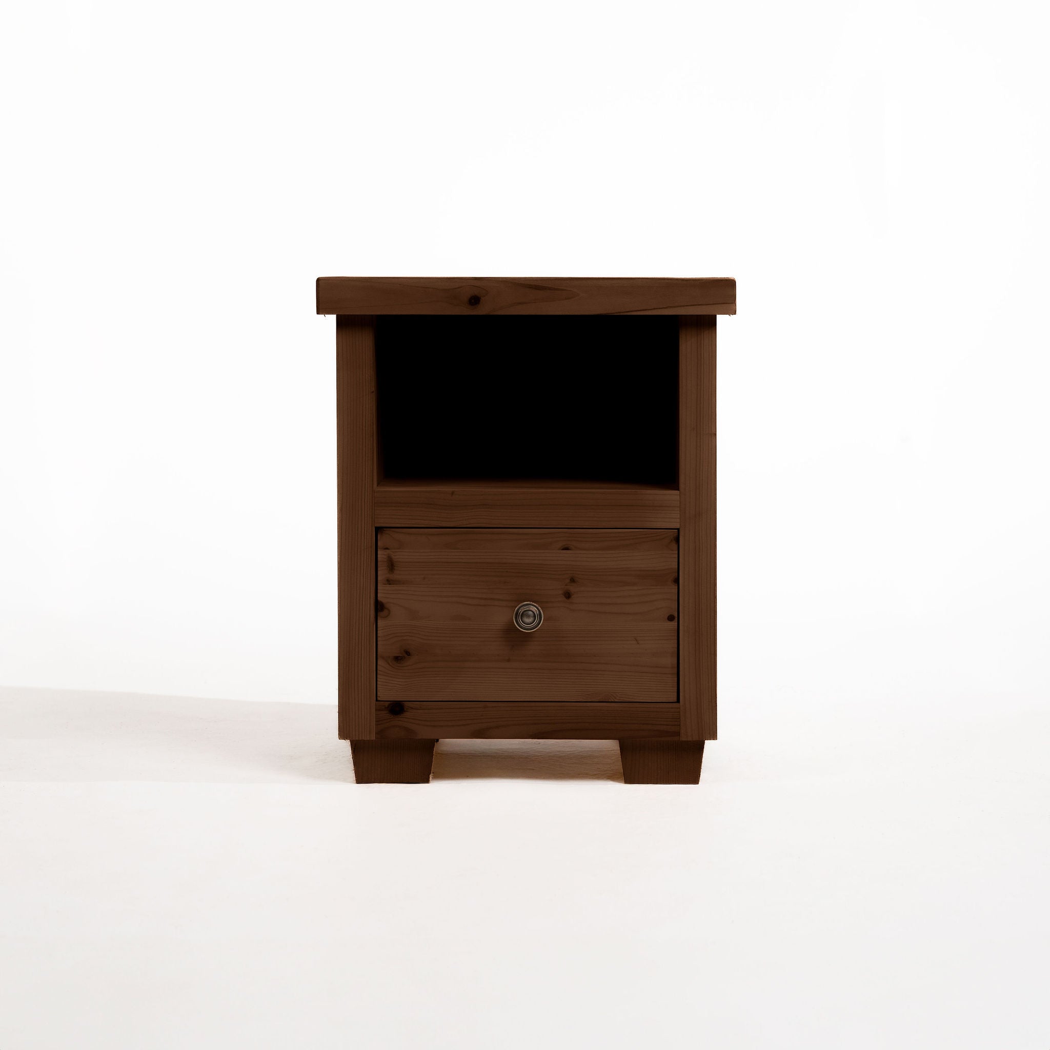 Brixham Scandinavian Pine Bedside Table