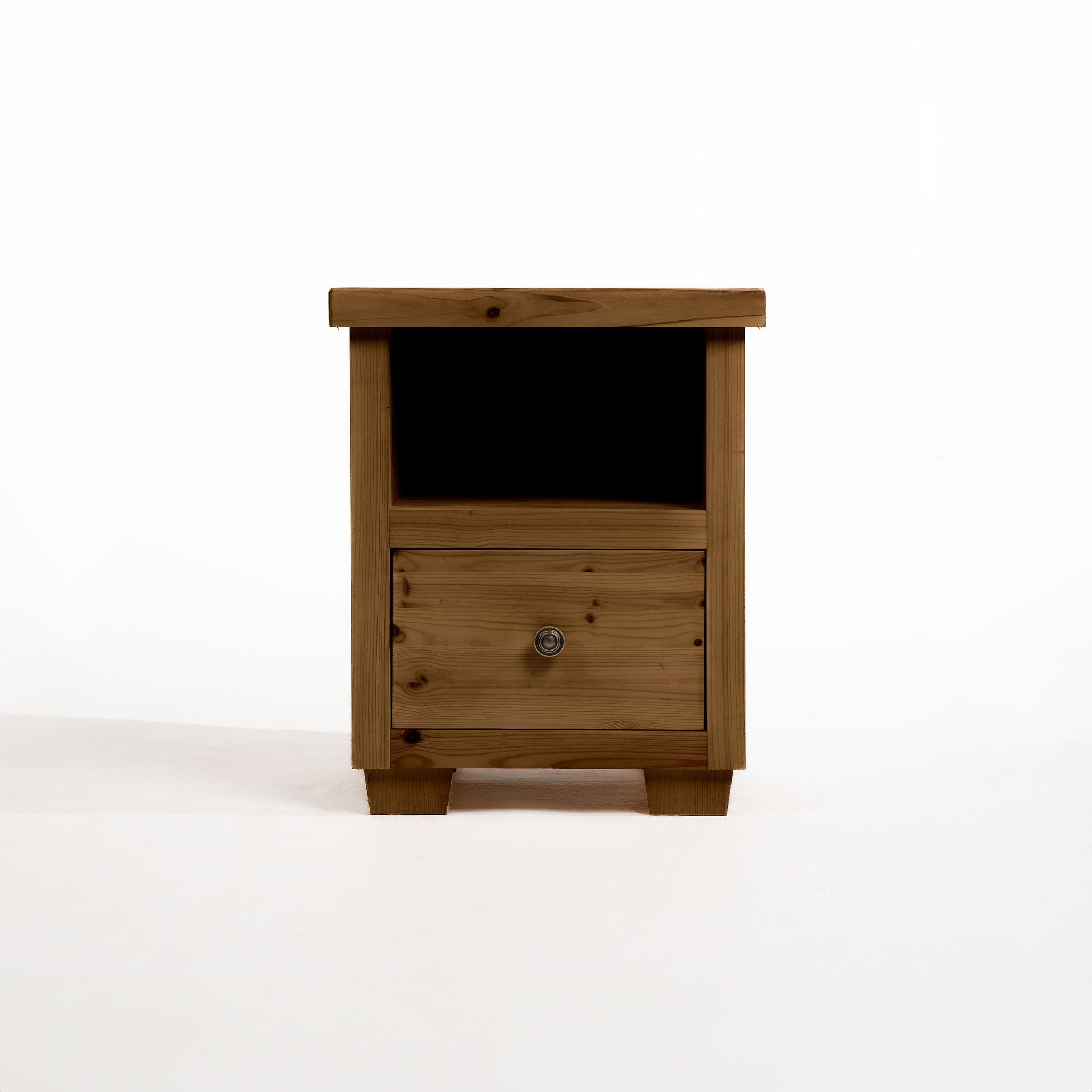 Brixham Scandinavian Pine Bedside Table