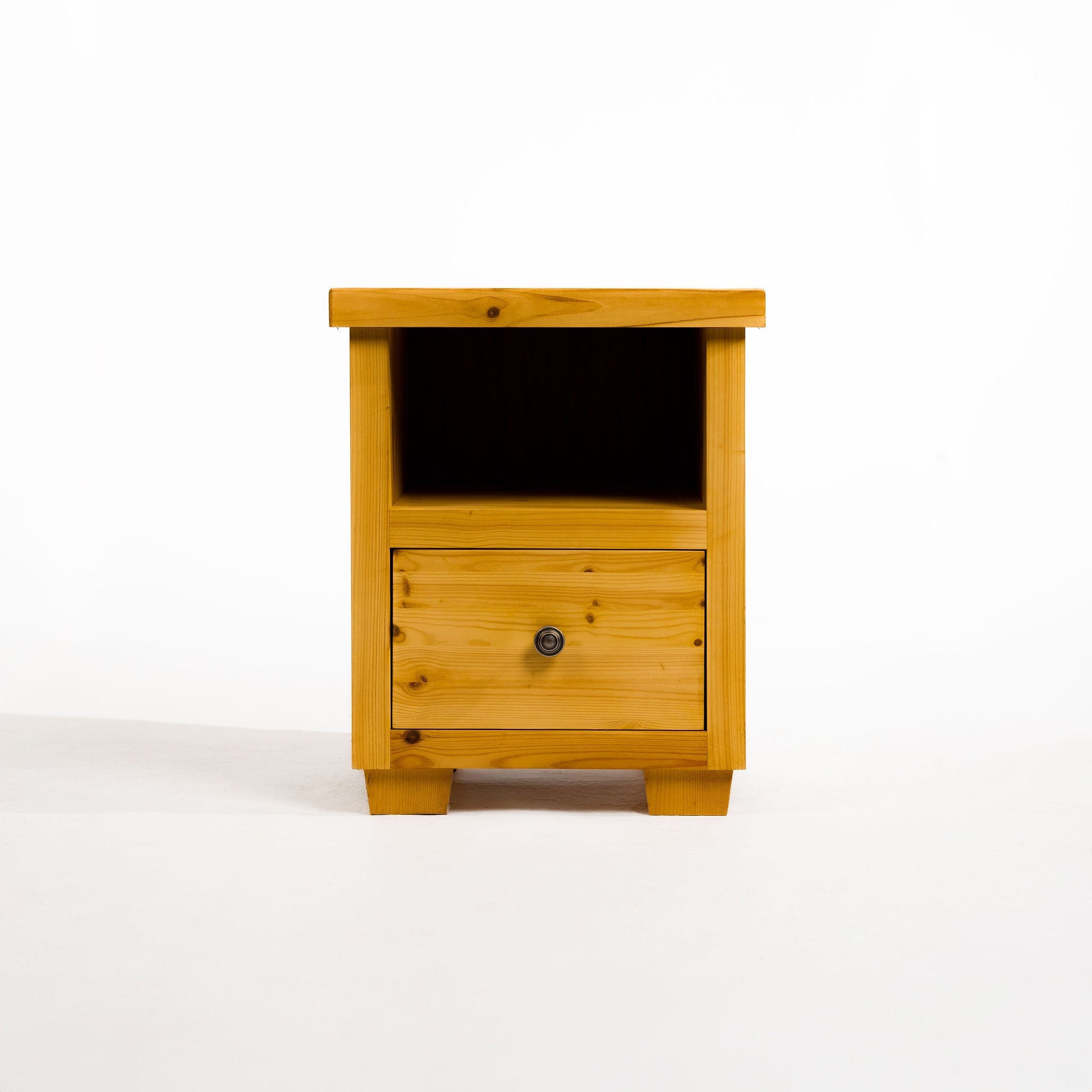 Brixham Scandinavian Pine Bedside Table