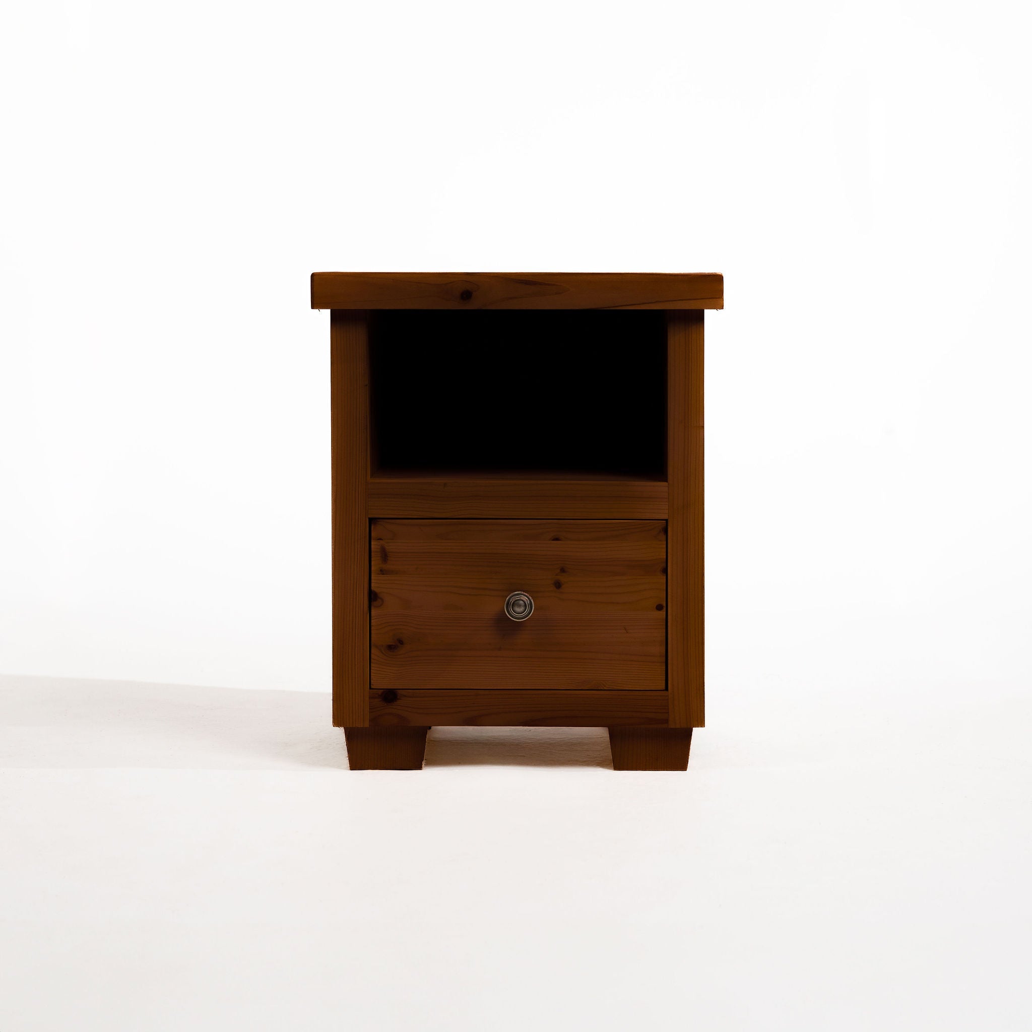 Brixham Scandinavian Pine Bedside Table