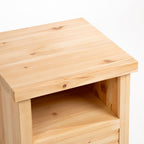 Brixham Scandinavian Pine Bedside Table